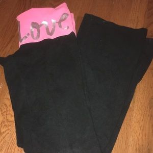 PINK yoga pants